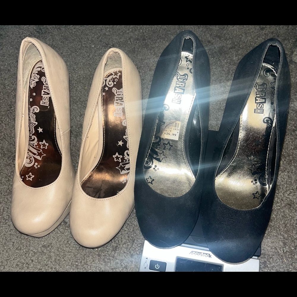 Trash heels 2 pair